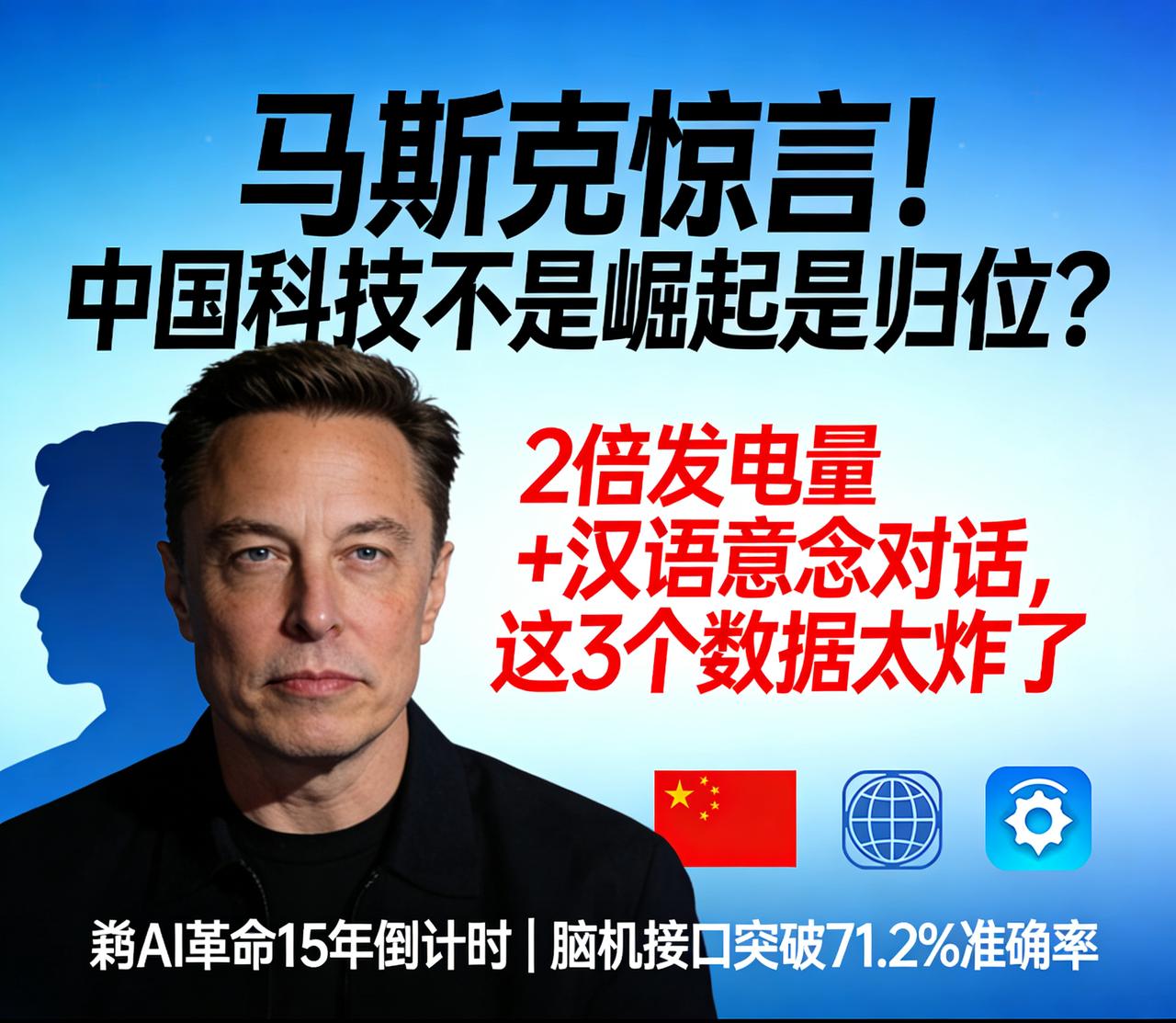 马斯克最新访谈爆猛料！15年内AI让人类不为钱工作，靠爱好创造价值～ 更盛赞中国