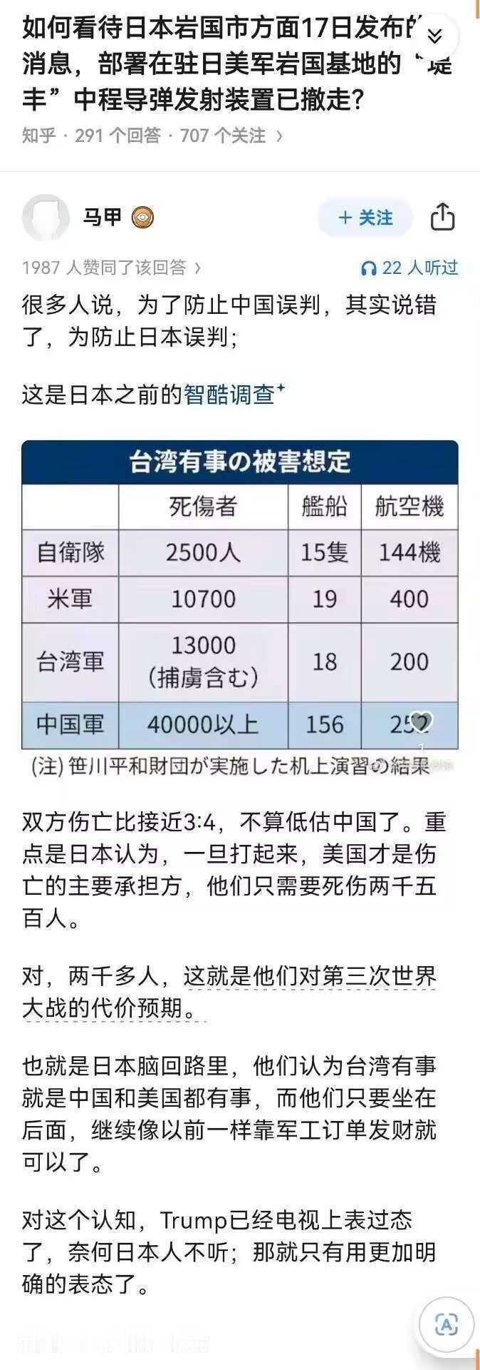 琢磨了一下，感觉这事儿会不会有这样一个逻辑：日本、韩国是被美军驻军至今的，也因此
