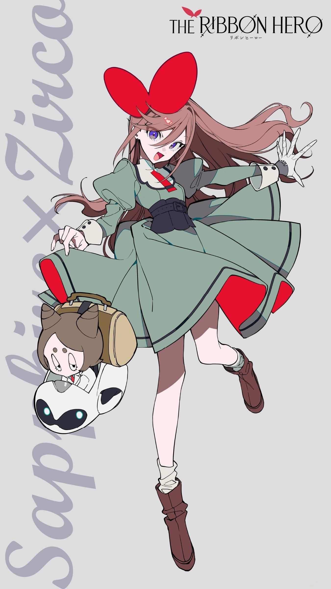 『缎带英雄 THE RIBBON HERO』人物原案：望月けい     角色视觉