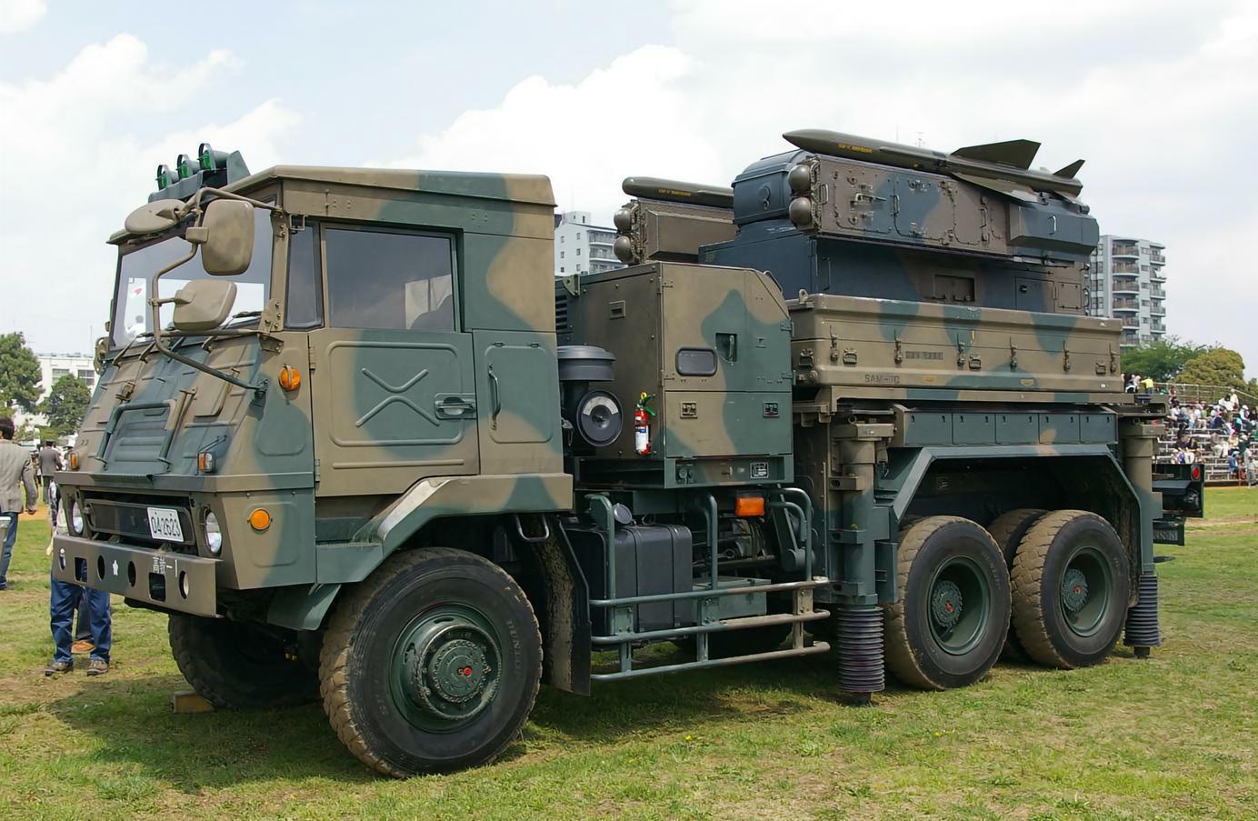 每天认识一件兵器 日本81式地对空导弹81式地对空导弹是日本研制的一种机动式近程