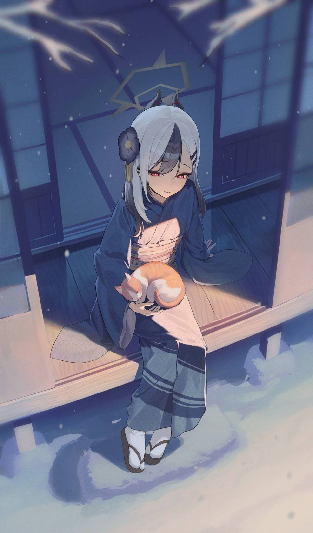 鬼方佳代子——碧蓝档案——画师: 丘の上，网页链接