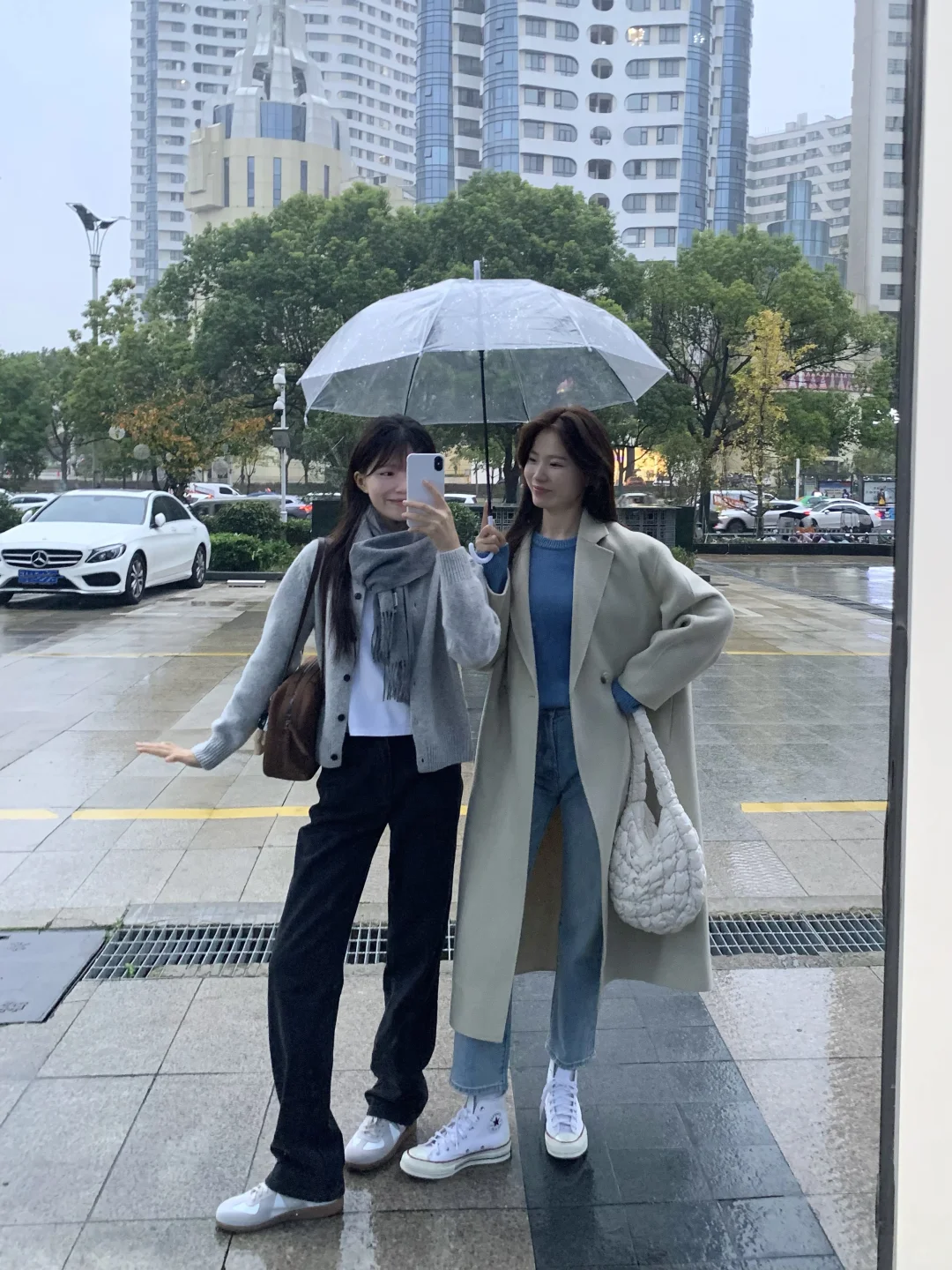 秋冬不露腿穿搭～