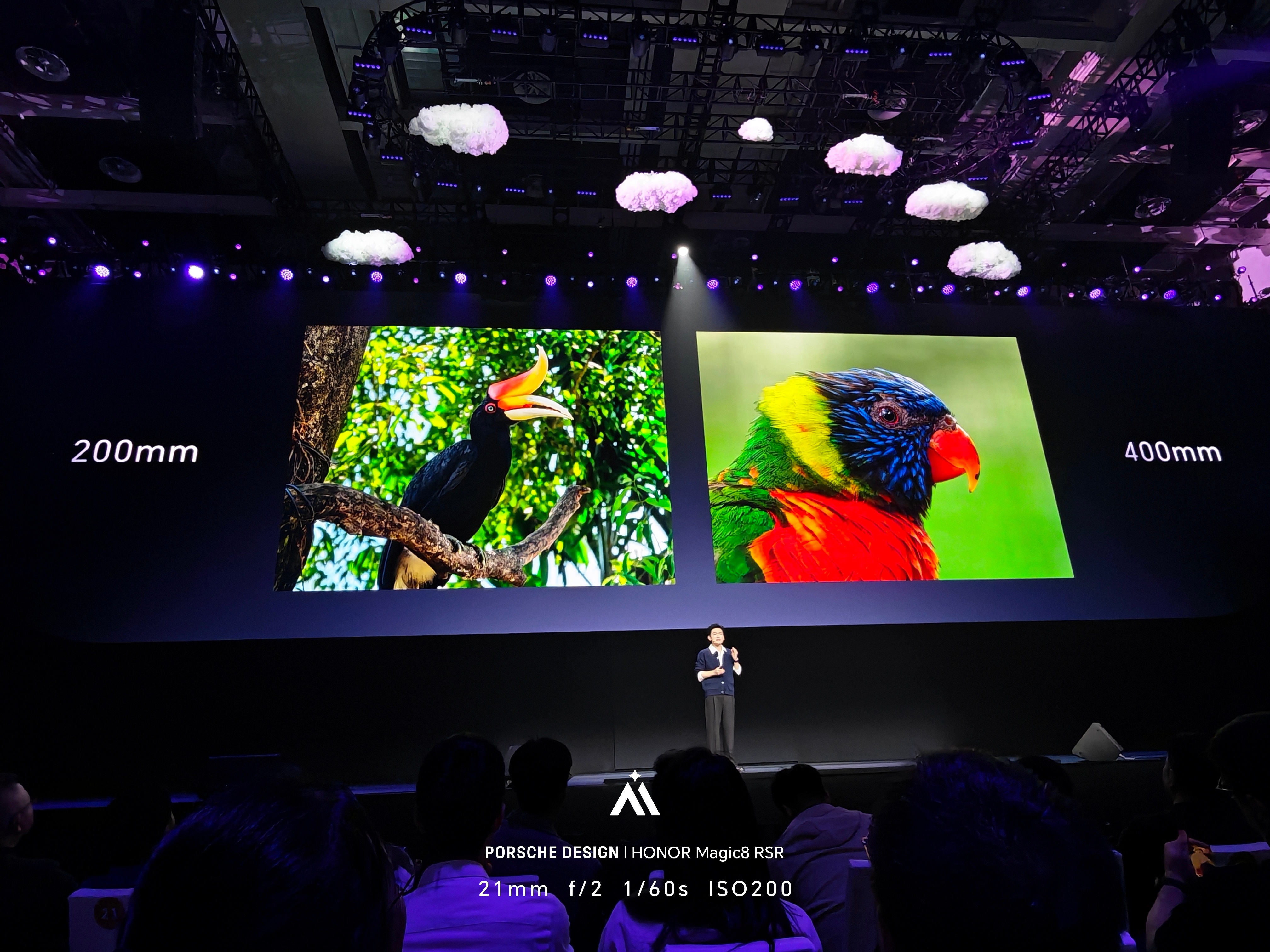 荣耀保时捷设计这次新增了增距镜，并且将手机防抖做到了目前行业最强的CIPA6.5