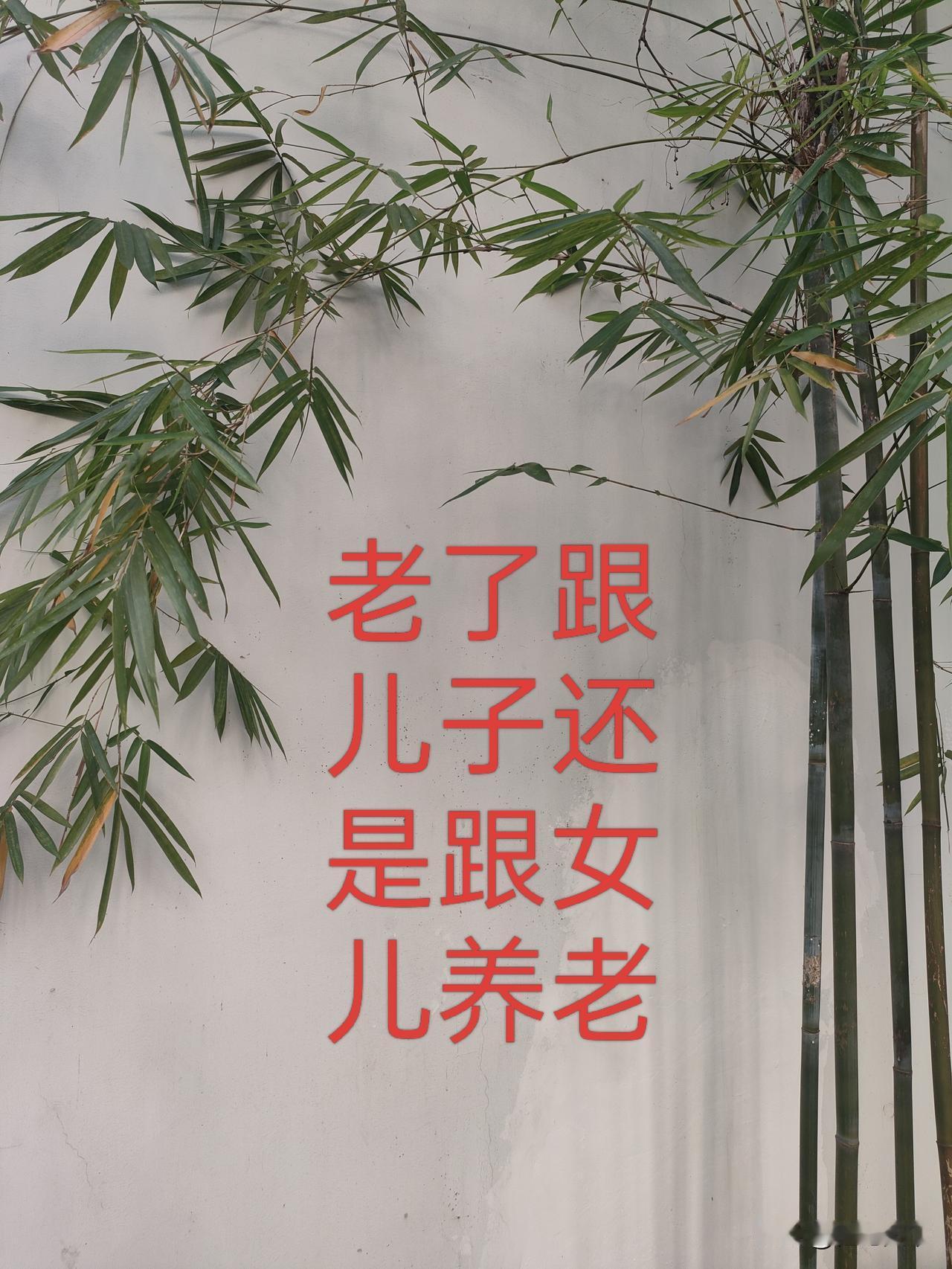 父母老了，跟着儿子养老，还是跟着女儿养老更安稳？（评论吵翻天）
 
老一辈的人一