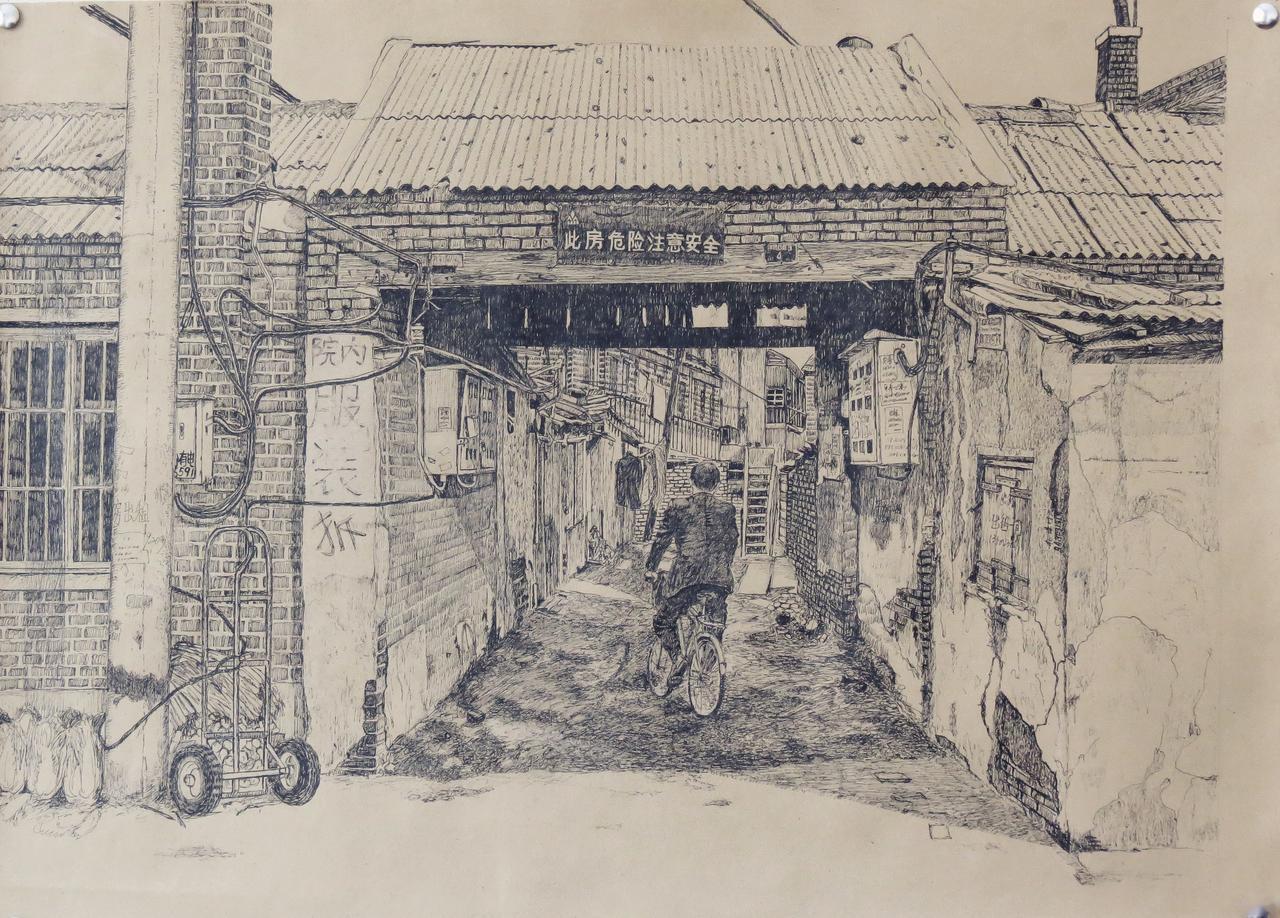 画说长春丨新民北胡同4号大门洞

在编发《胡同长春丨新民北胡同印象》之后，收到宋