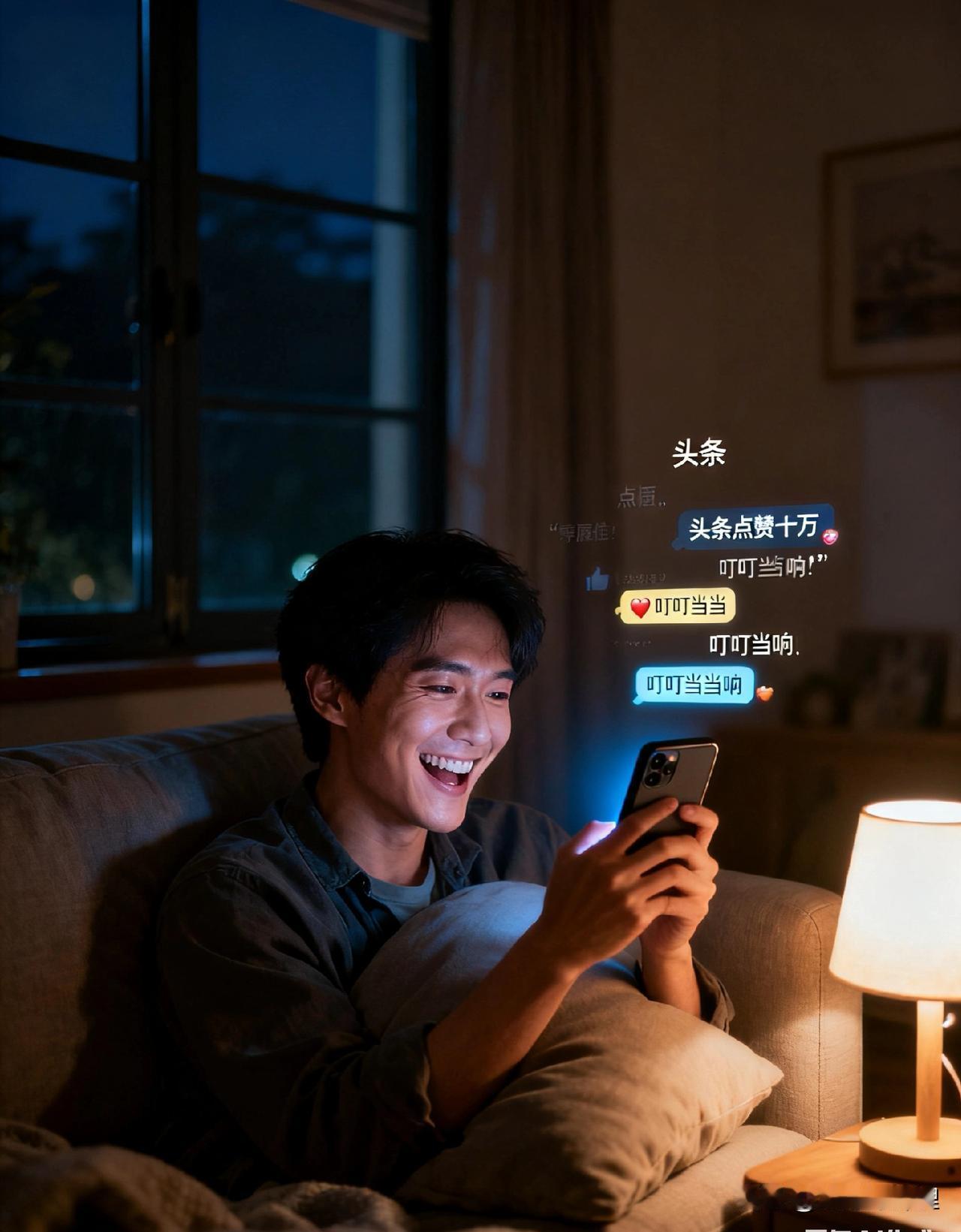 头条获赞过万那天，我激动到半夜没睡
 
说真的，头条获赞过万那次我开心到差点蹦起