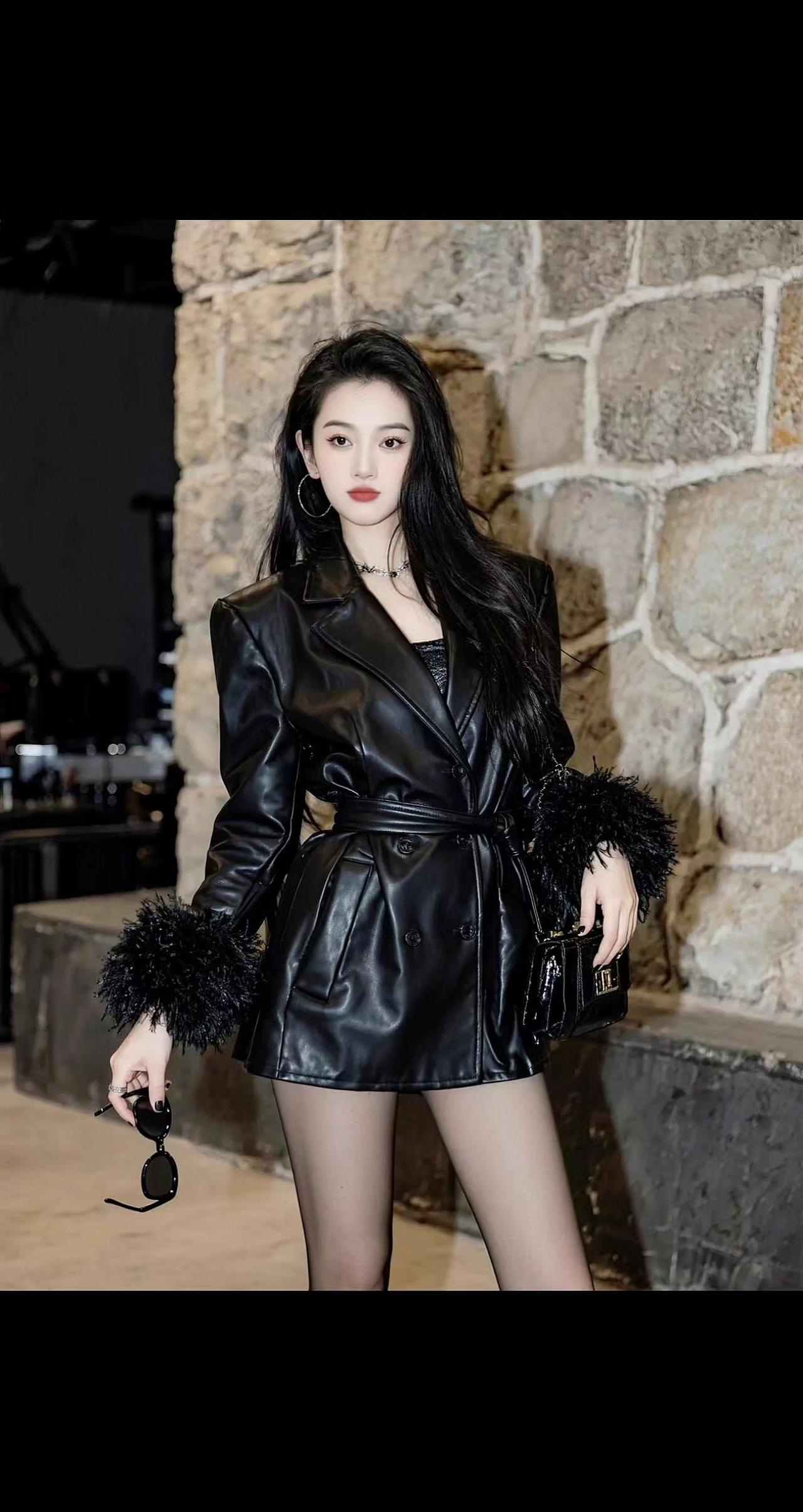 不必看清我的脸 我能给你的只有感觉 御姐 黑色系 气质 硬曲抖音ai创作 推流