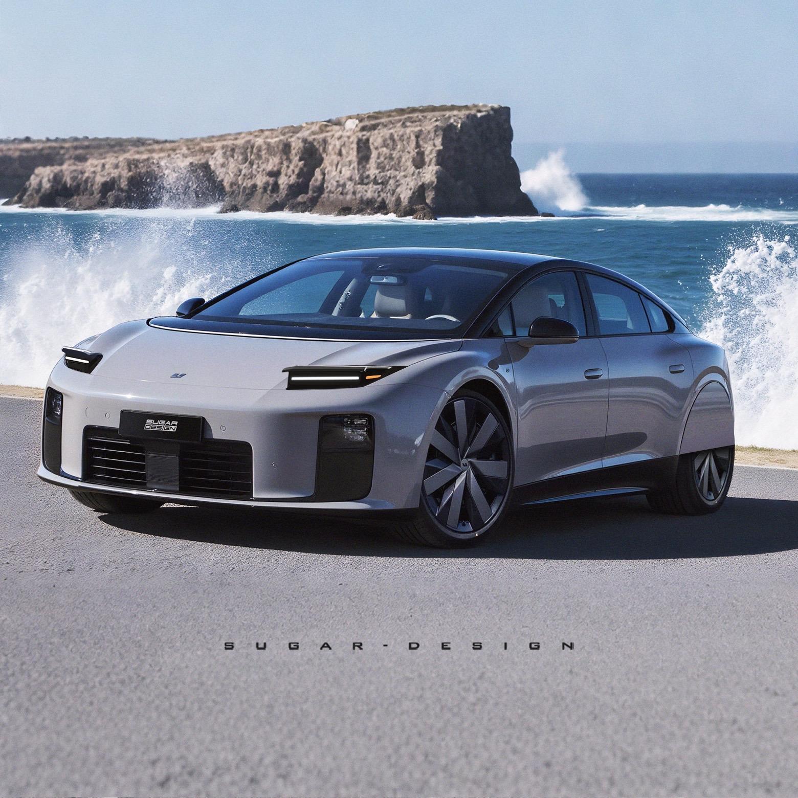 四门NSX，理想JDM！理想轿车新车预览。前不久理想发布了i系列首款新...