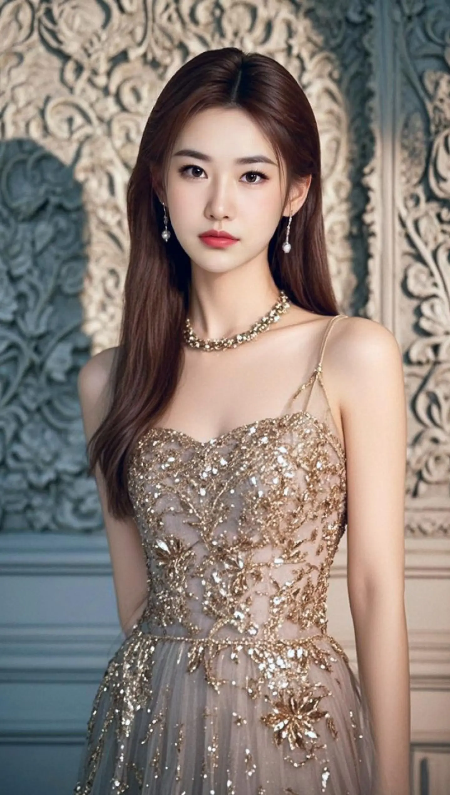 AI金绣优雅写真 ai创作