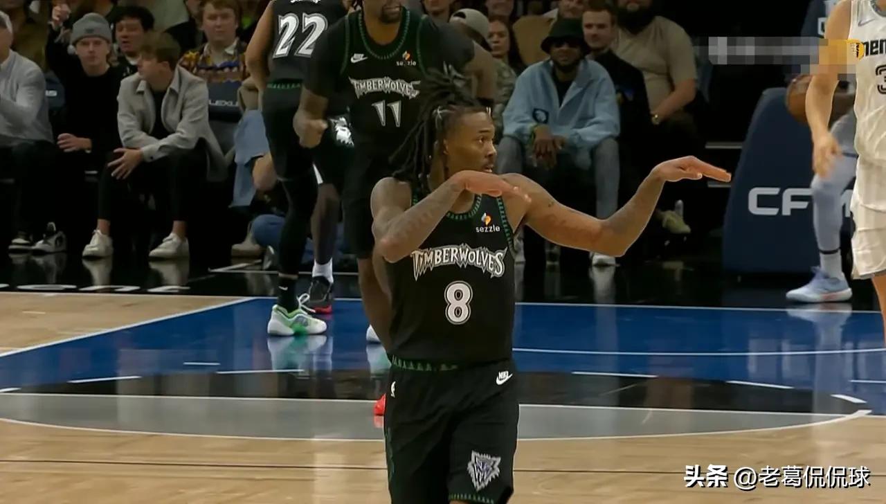 森林狼大将海兰德真是太亮眼了！在今天森林狼客场以102：92力克凯尔特人的比赛中