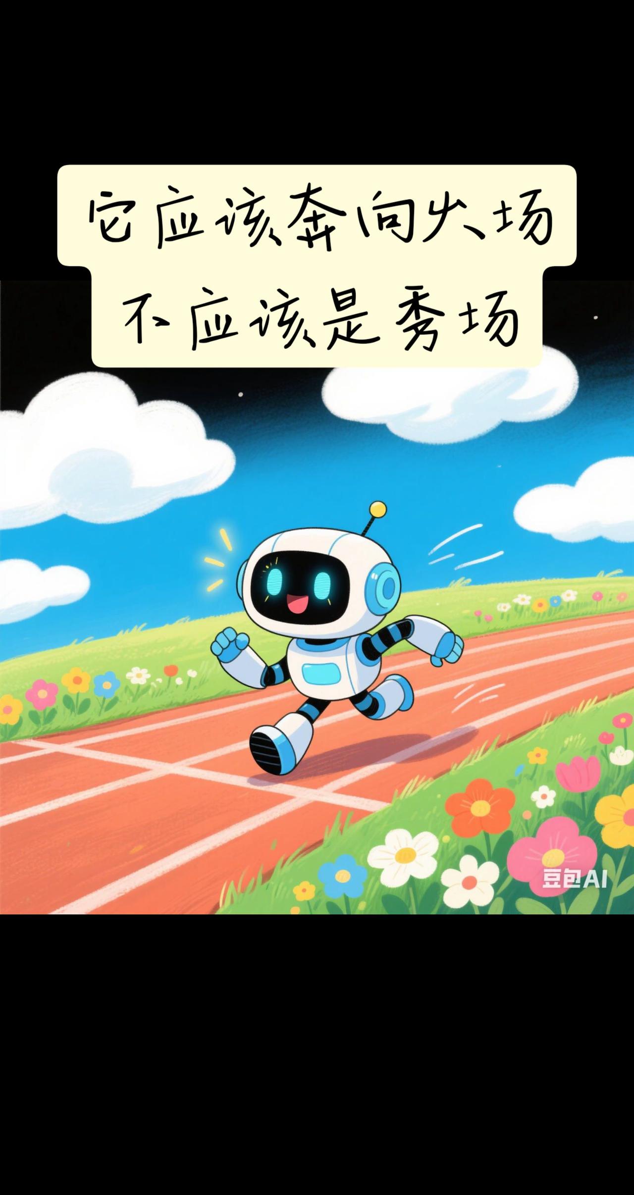 名不副实的机器人马拉松，机器人离不开人！跳舞、跑步怎么秀都行，只希望能做点正事！