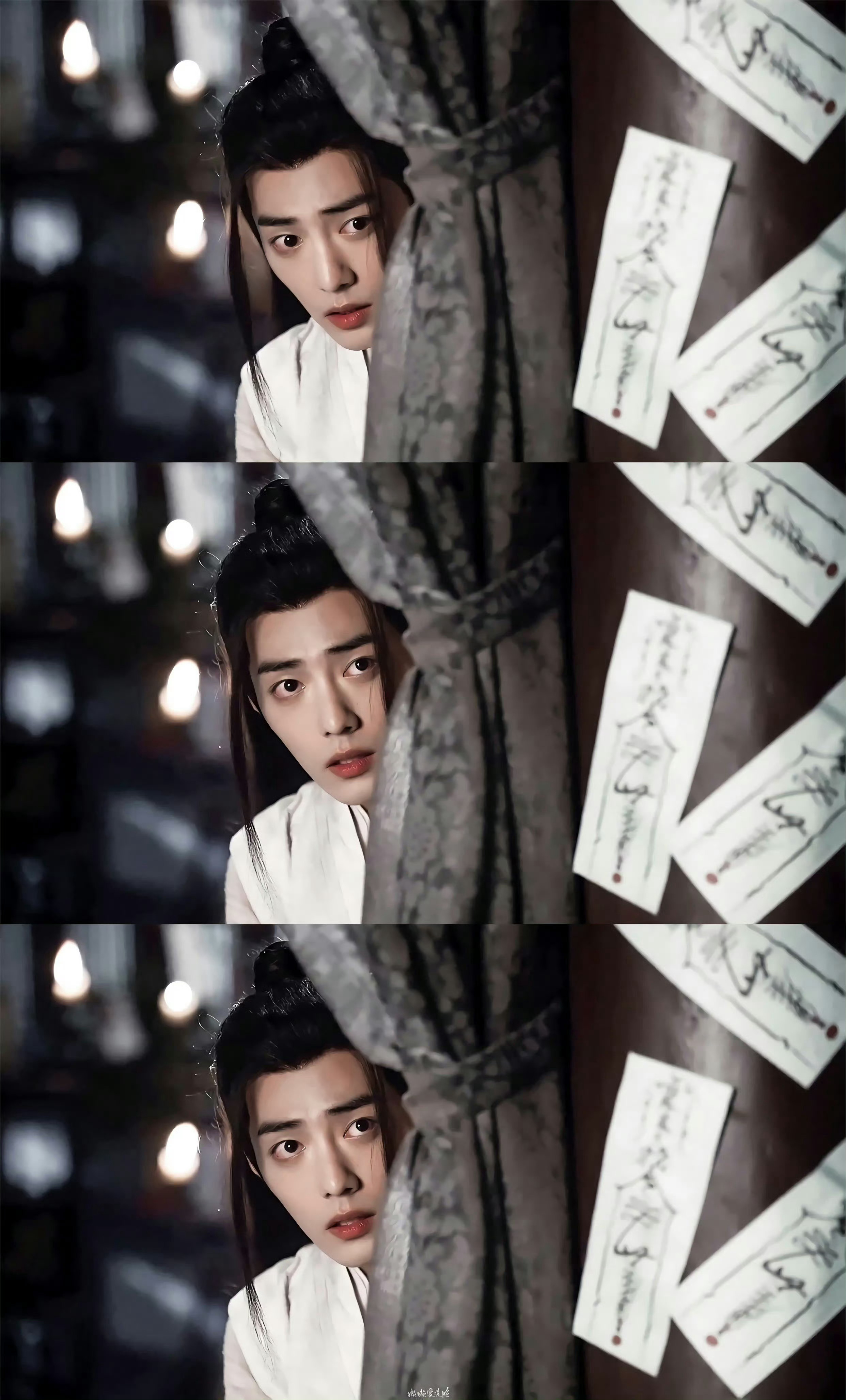 白衣羡可爱！活泼灵动真养眼！肖战魏无羡◎肖战陈情令陈情令