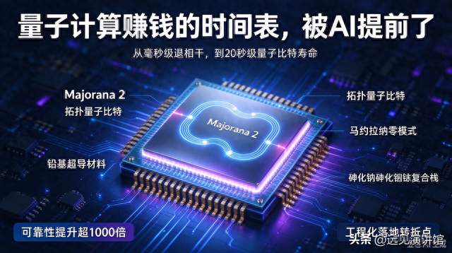 量子比特充一次电用三年，微软AI把商用时间表砍了一半