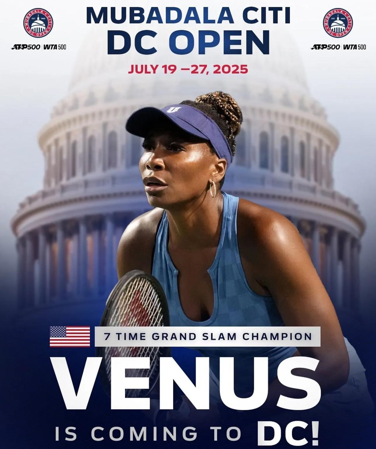 WTA500华盛顿赛星光十足！大威、郑钦文都将持外卡出战。
大威居然还不想退役。