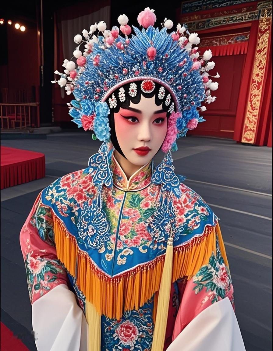 AI写真辑月洞窗框住芭蕉影，旗袍的领口藏着星子，连呼吸都带着古韵
