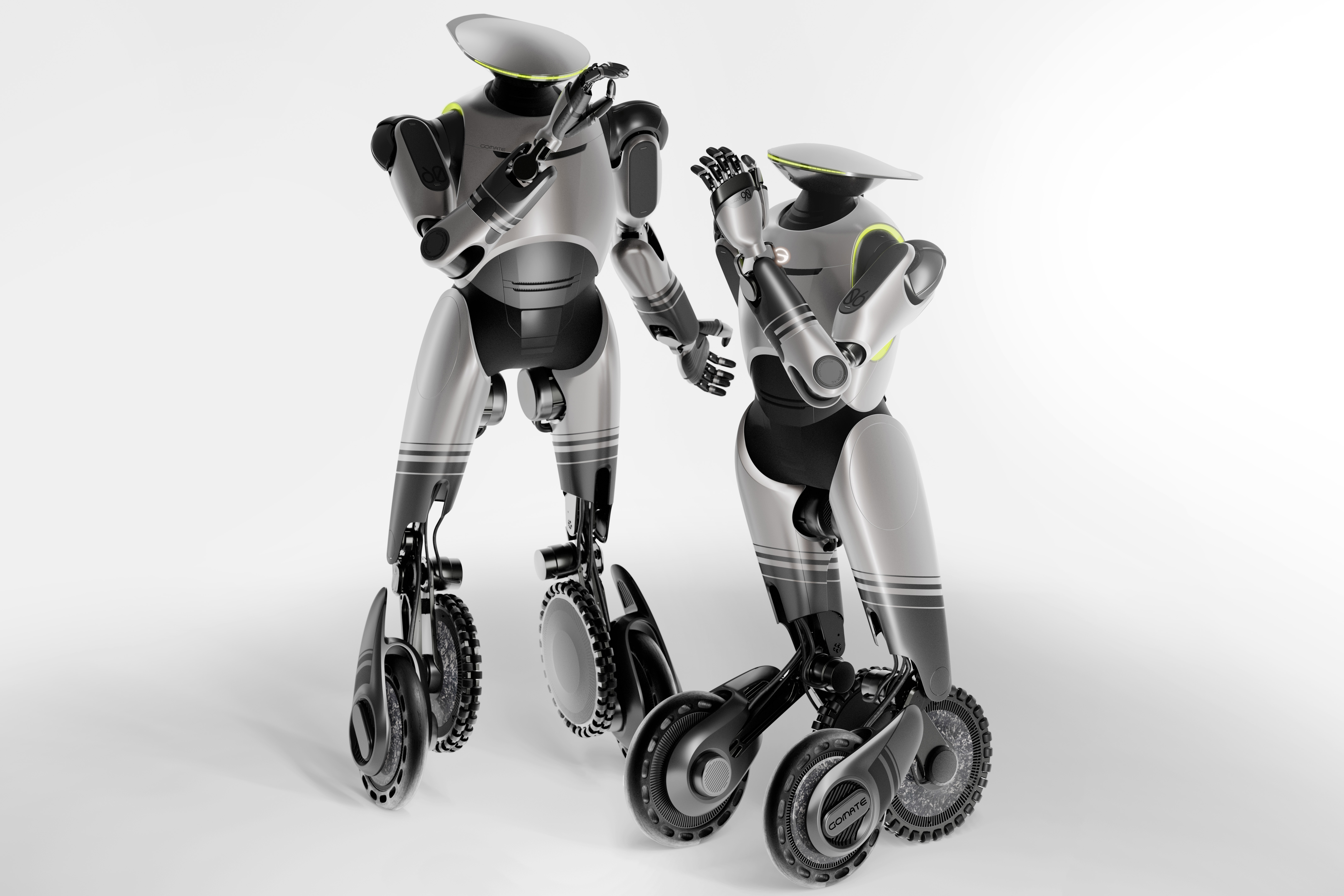 今天，广汽集团携第四代具身智能人形机器人GoMate Mini亮相广州开发区、黄