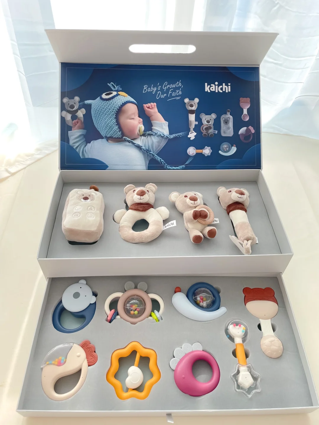 以后朋友生小孩就送她们这个礼盒🎁！