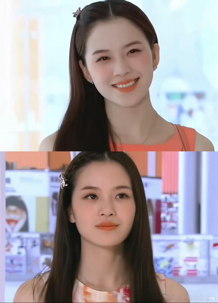 还是整容前灵动 