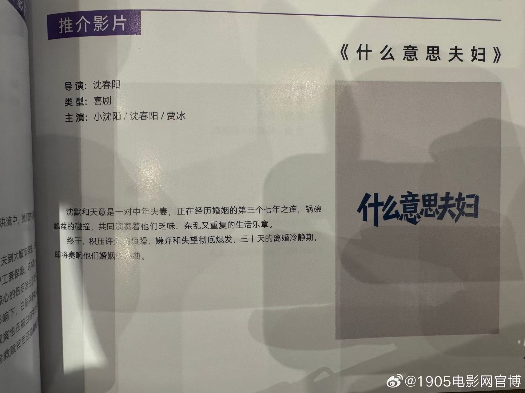 邪恶车厘子沈春阳当导演了 沈春阳这是从“邪恶车厘子”变身导演了，电影《什么意思夫