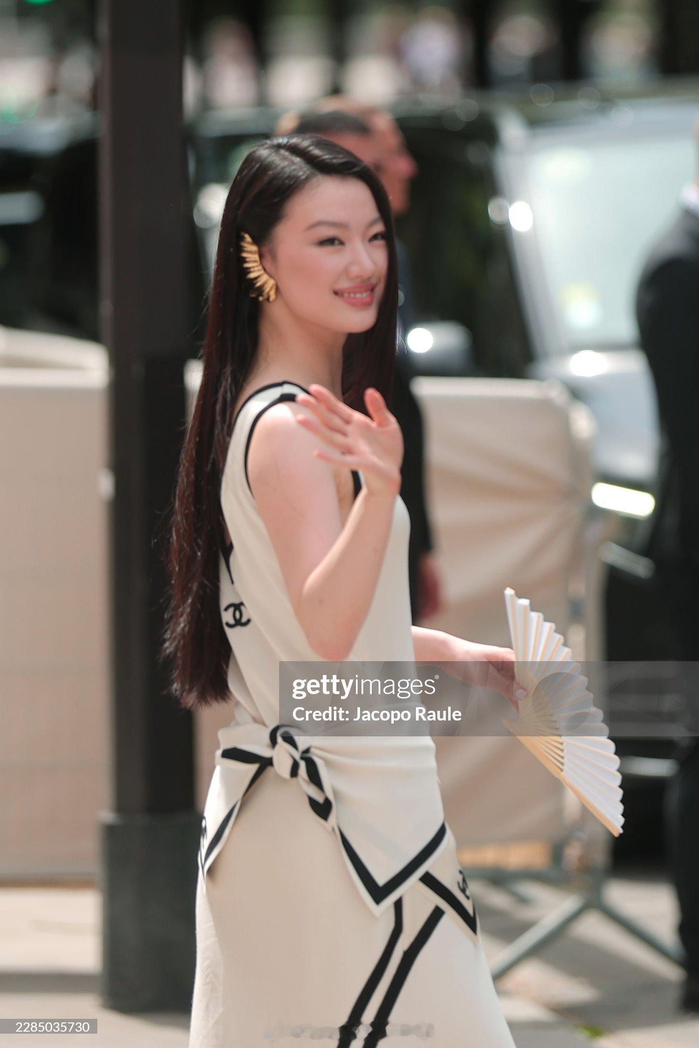 单依纯出席巴黎的香奈儿高定大秀，G社图出炉 
