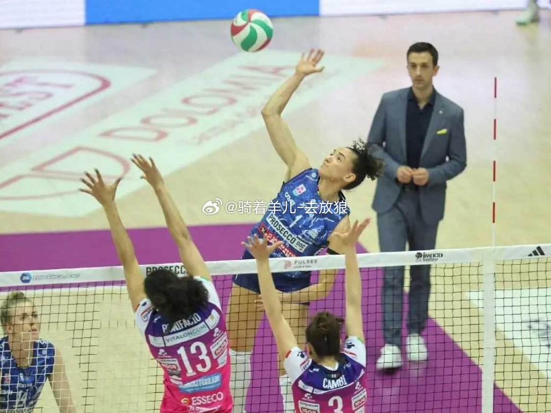3：1！朱婷意外受伤，加比20分，科内连续八次晋级决赛朱婷意外受伤 意大利女排半