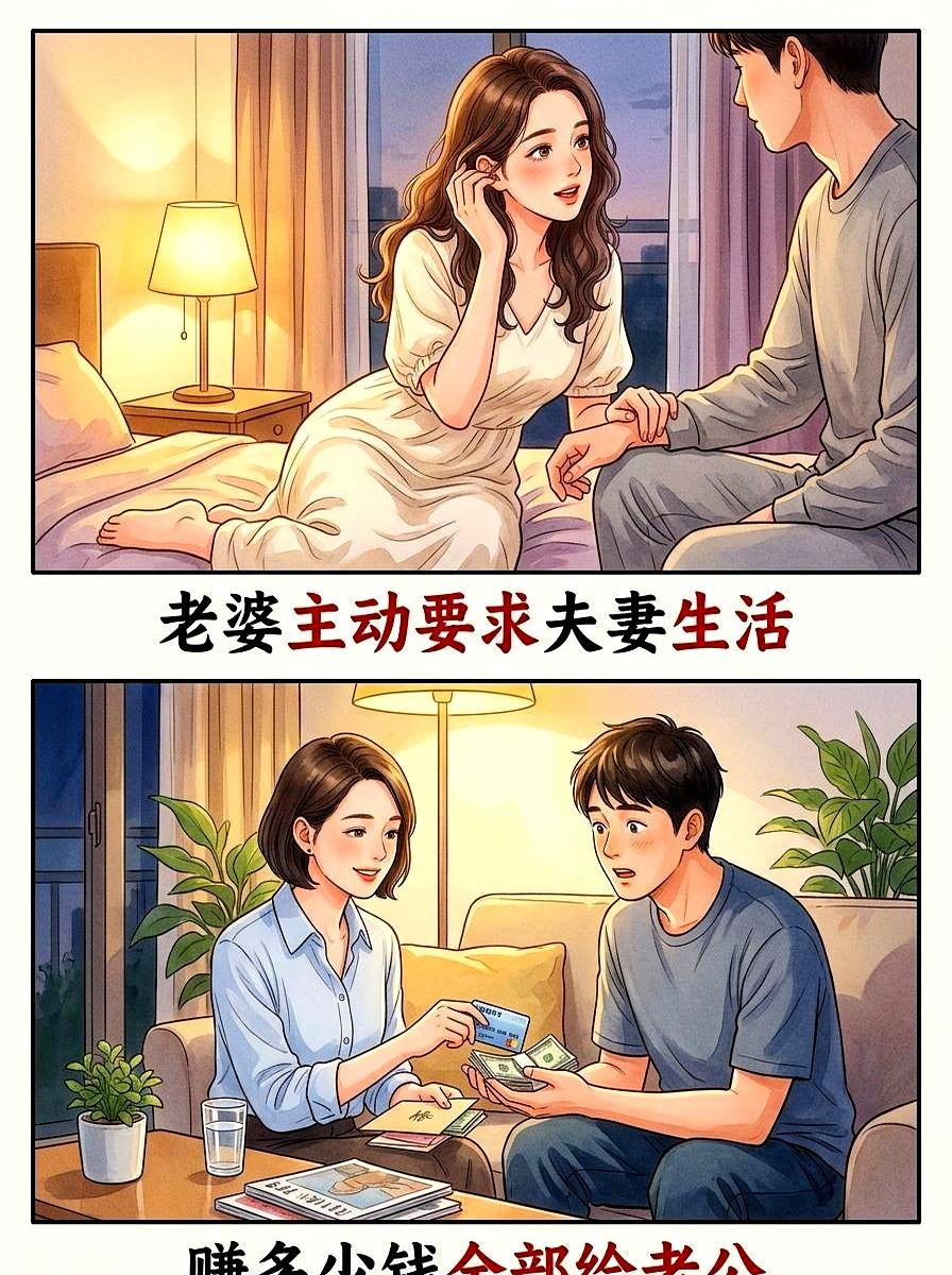 婚姻这趟路，最怕一个人独自跑。
加班到夜里时，他拎着菜回家顺手把垃圾带下楼，她取