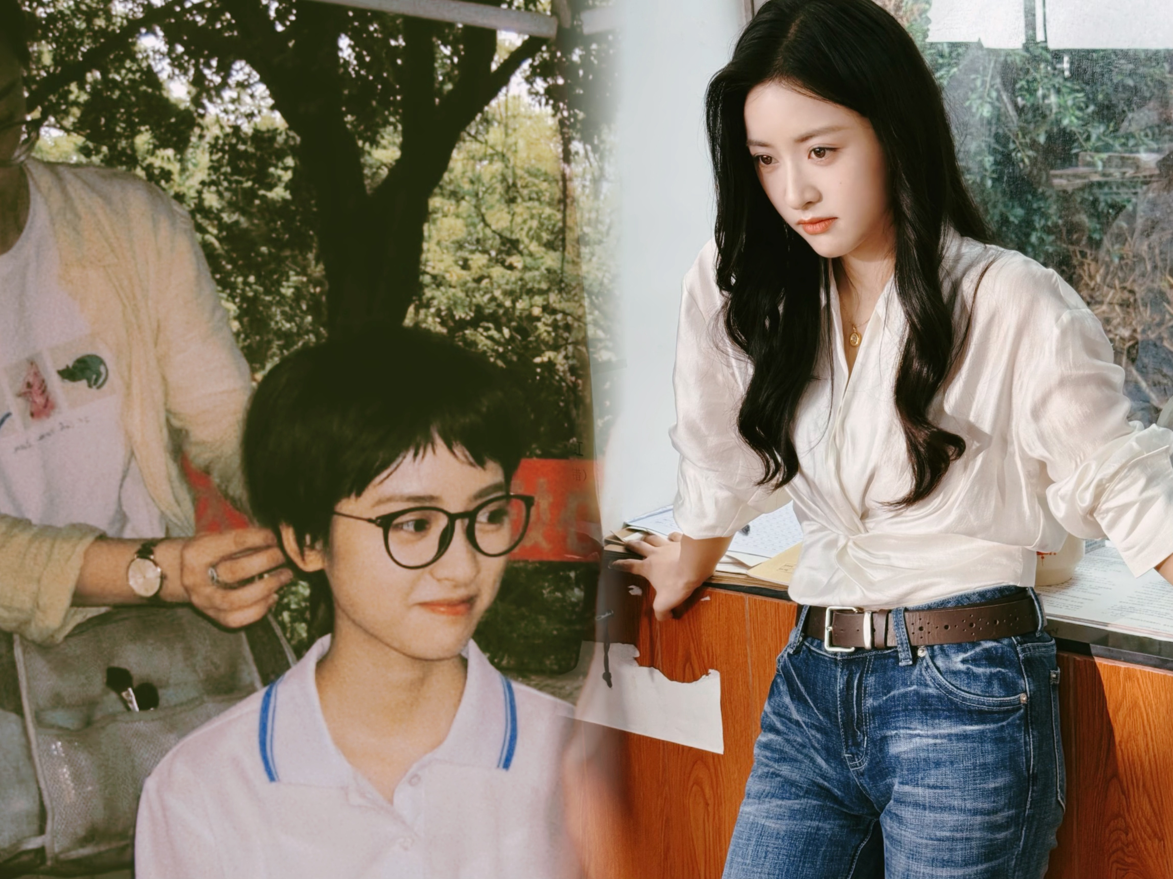 老婆生气盯着我看 我就这样偷偷抿嘴笑 