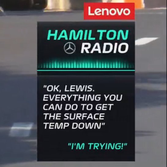 汉密尔顿：我在努力[哼][怒]#F1##赛车##2024F1阿塞拜疆大奖赛# ​