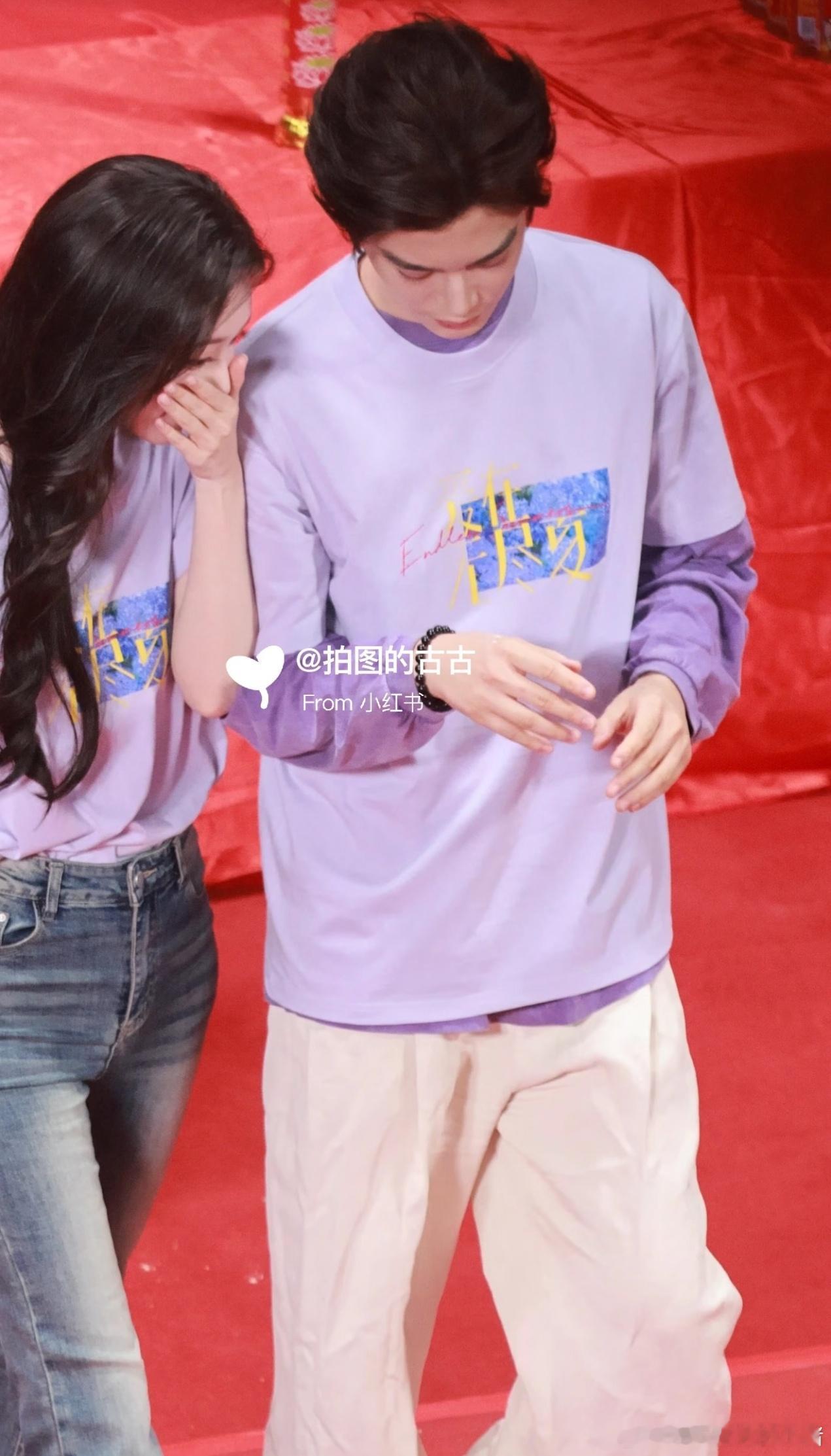 丁禹兮孟子义无尽夏开机同框路透状态 