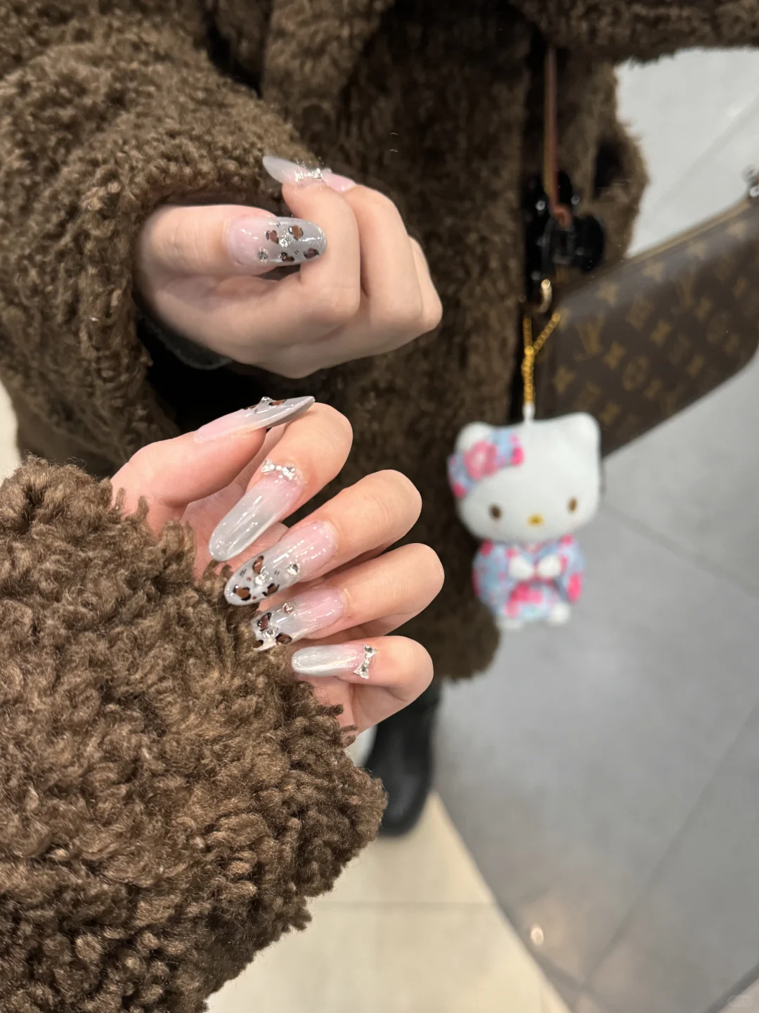 nails share豹纹美甲