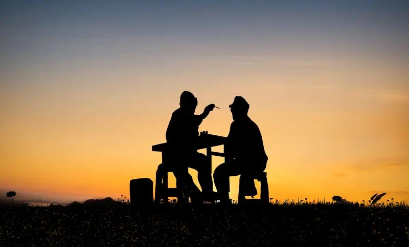 两个人的相处，最重要的就是聊得来。