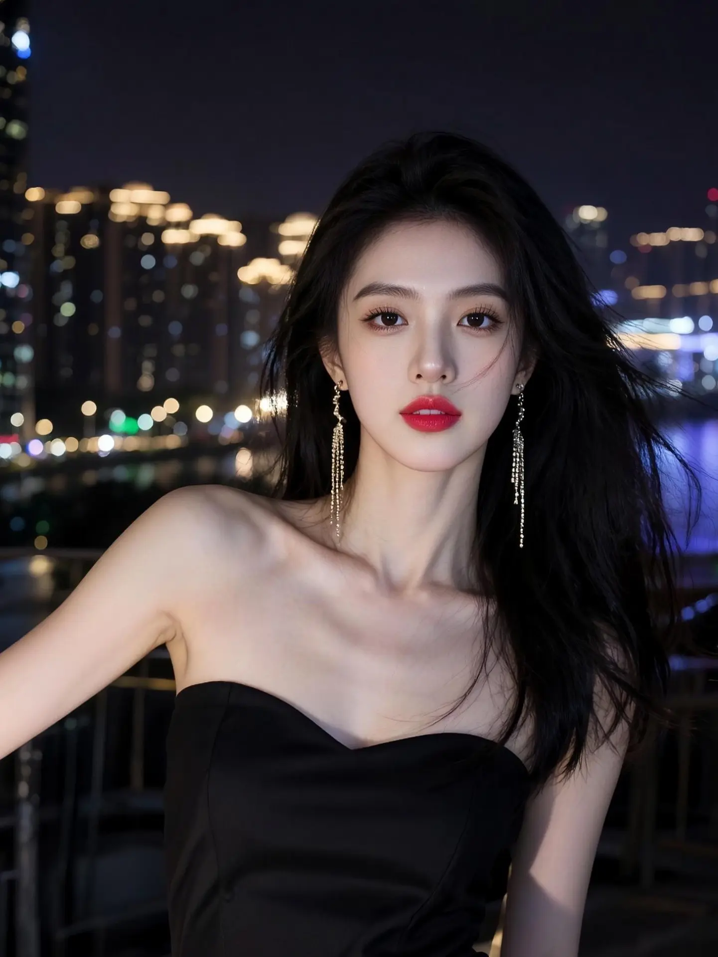AI夜港风情照 ai创作 玩法合伙人计划 情绪音乐玩法新风向