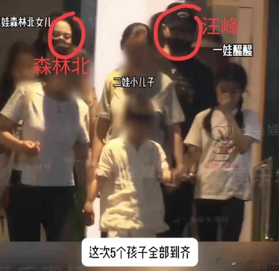 我敢说，汪峰又要结婚了。

森林北带女儿和汪峰的孩子，一起过六一，这不明摆着两家