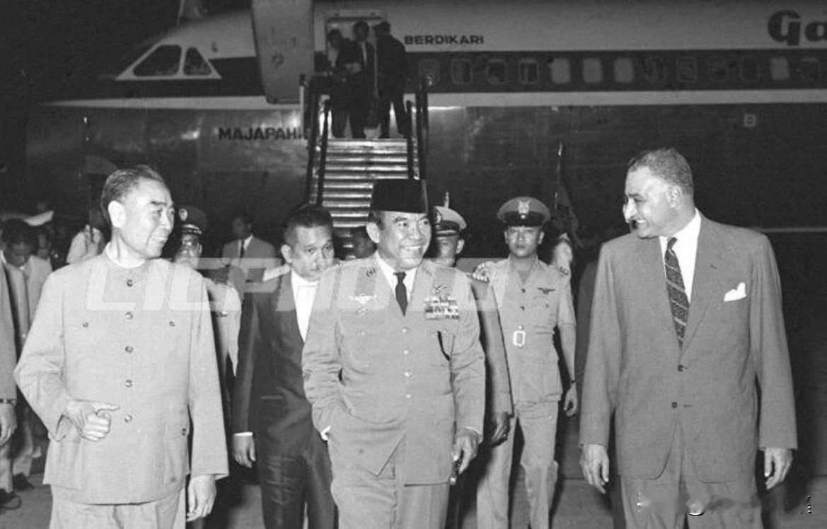 【周总理历史上的今天——6月26日】
1965年6月26日，晚上，周恩来和纳赛尔