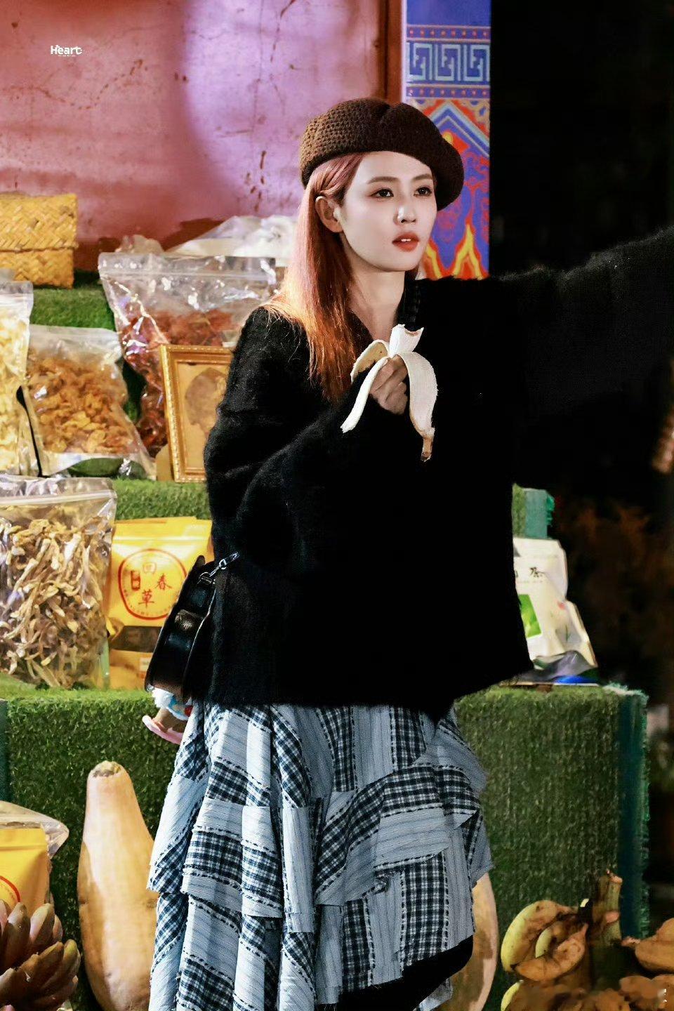 白鹿粉发贝雷帽造型好像我心目中的郑书意[污][污]如果当时剧里是这妆造就好了[捂