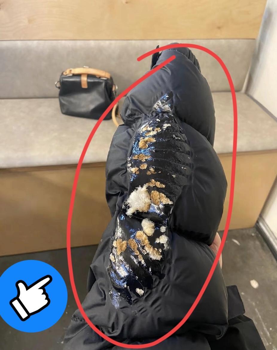 1988元羽绒服被取暖器烤成“煎饼”，我一点不意外。
去年我把千元羽绒搭在油汀上