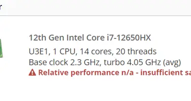 英特尔|Intel i7-12650HX首次现身：55W 14核心、硬塞笔记本