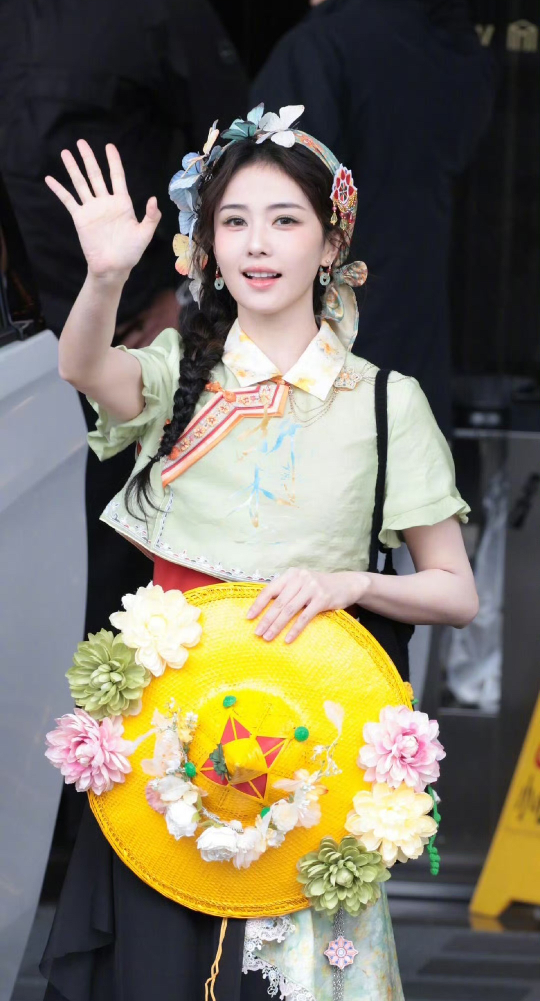 惠安女民族风的白梦妍太美了，每一次的造型都很亮眼！ 