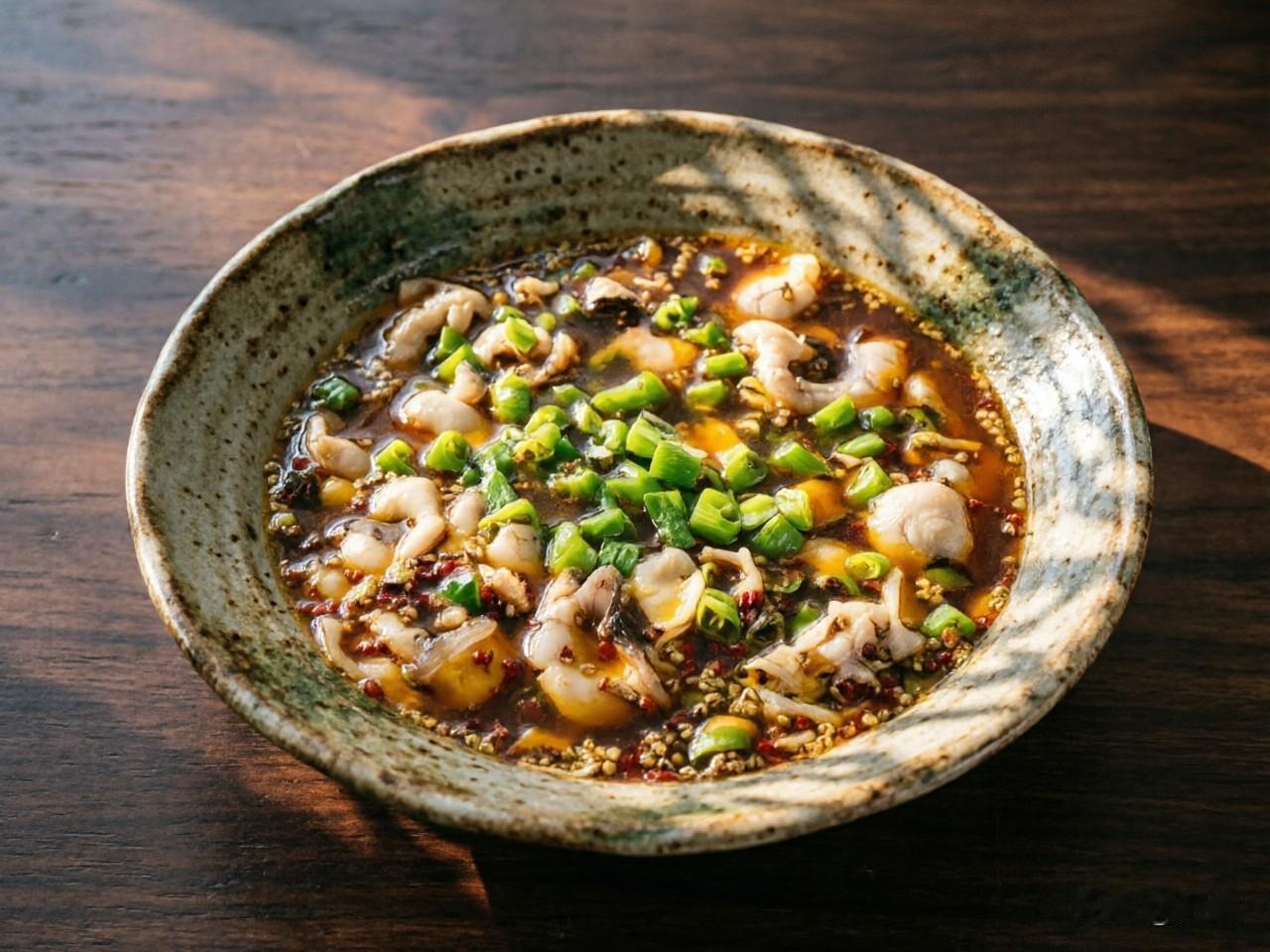 椒麻鲈鱼

味型： 椒麻清香，鱼肉滑嫩，汤汁红亮。

核心技法： 水煮。

烹饪