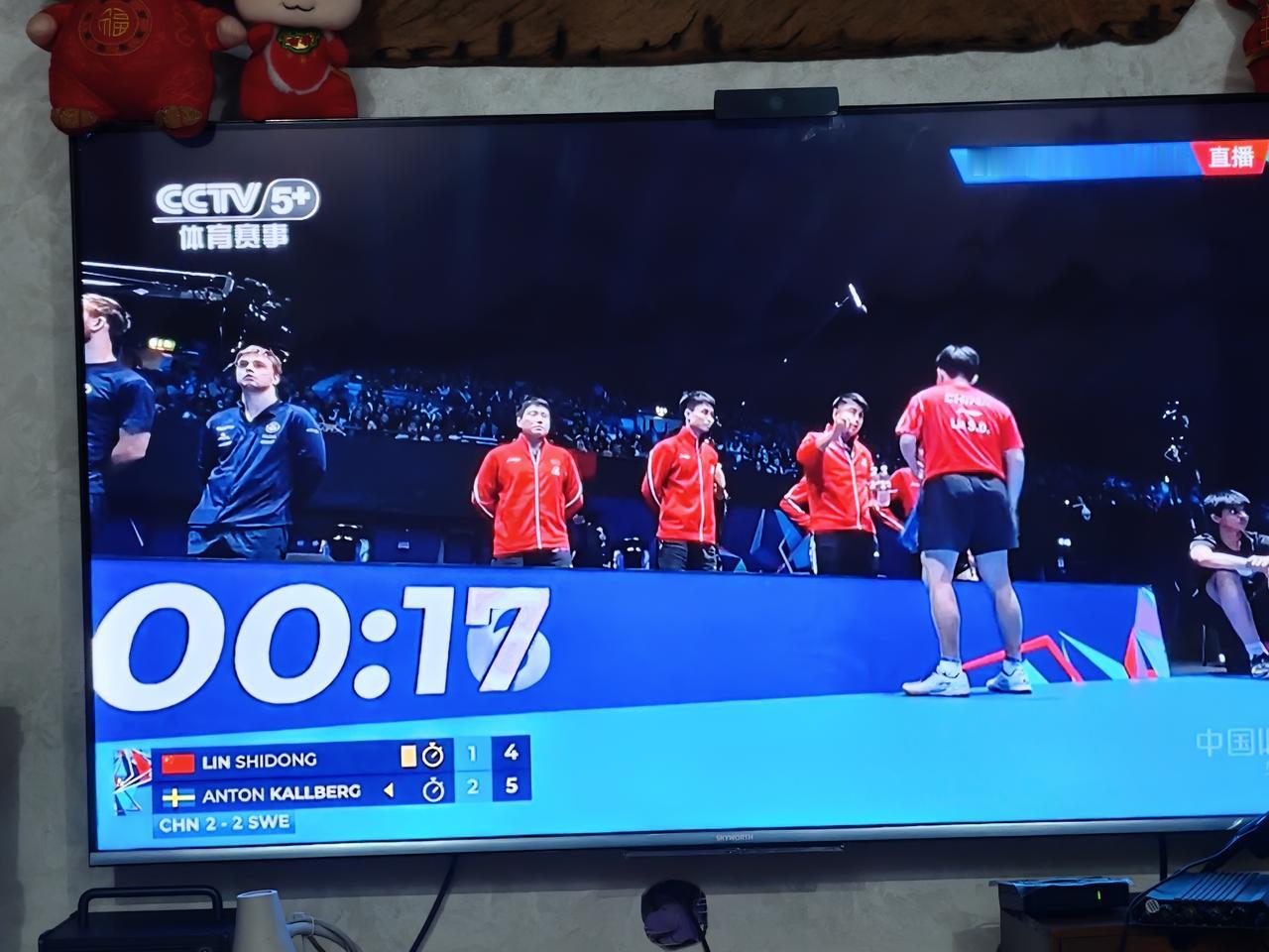 国乒对阵瑞典，大比分落后，王皓能拿出应对办法吗？