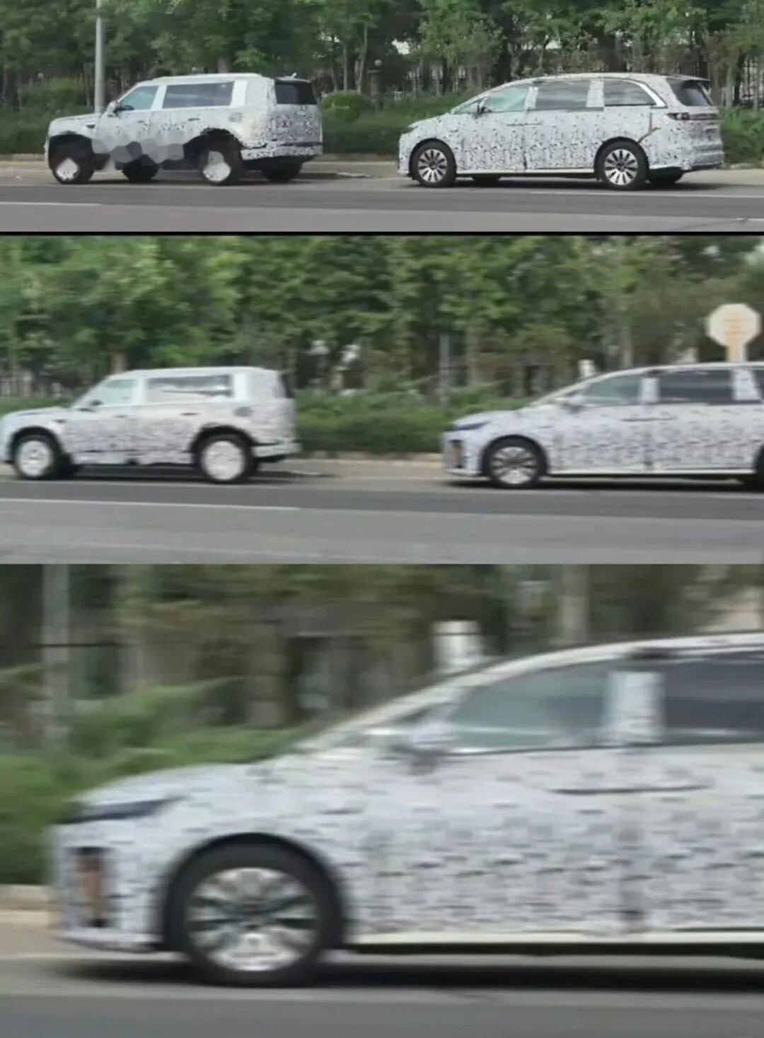 车市热门 近日，一组享界品牌两款全新车型的道路测试谍照正式曝光，涵盖全新中大型M