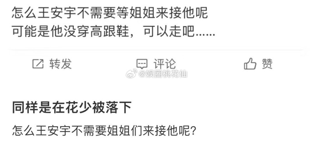 新一季的《花儿与少年》播出之后，网友纷纷问道同样是被弄丢，为啥王安宇就不需要姐姐