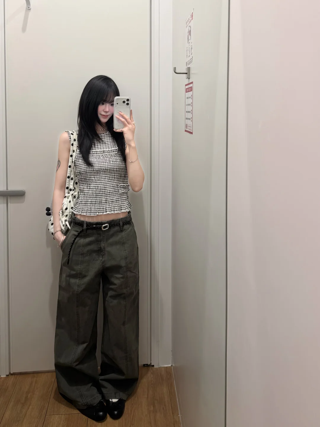 优衣库韩系轻亚穿搭💭不费力基础款好松弛啊