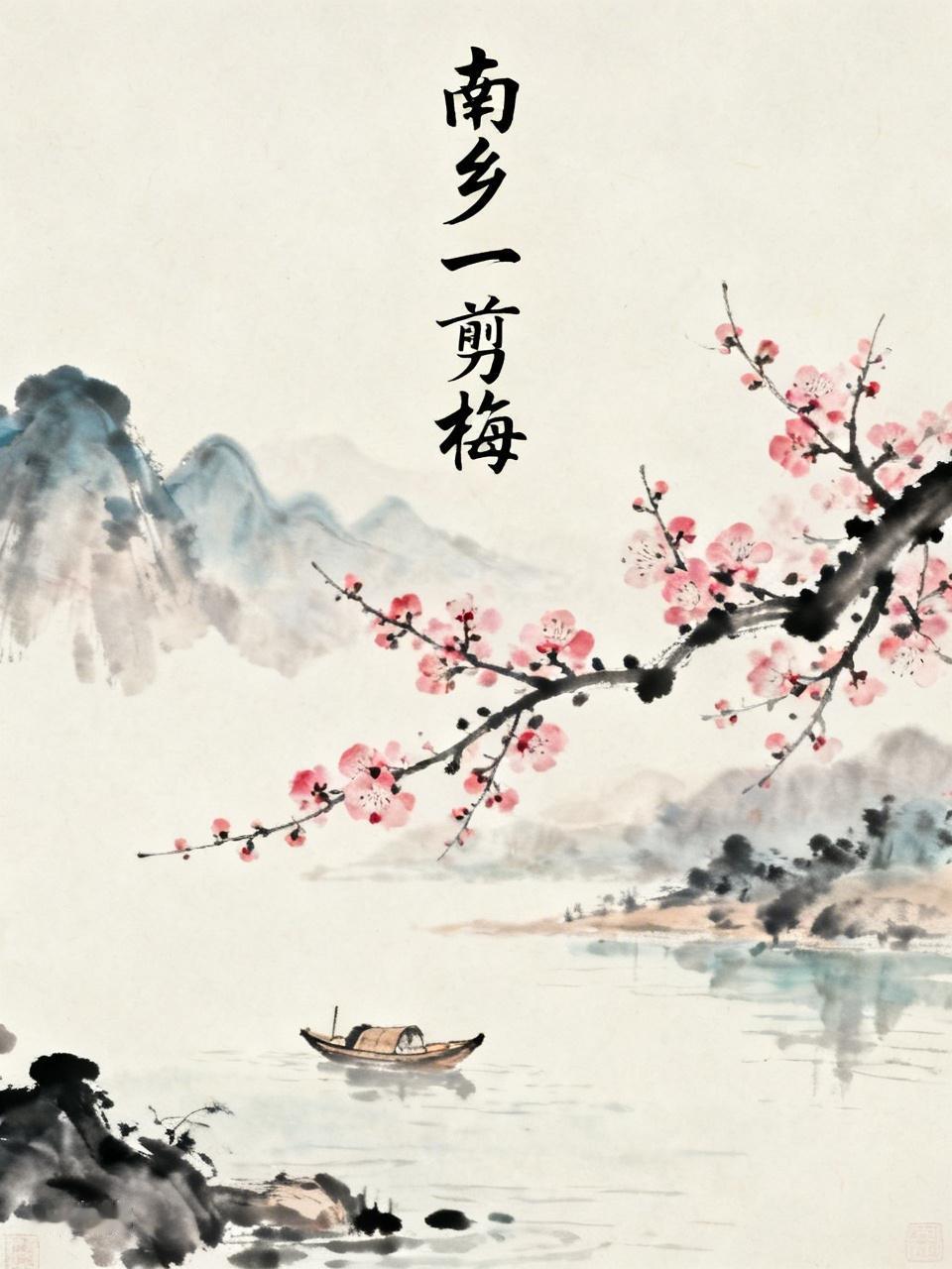 南乡一剪梅。