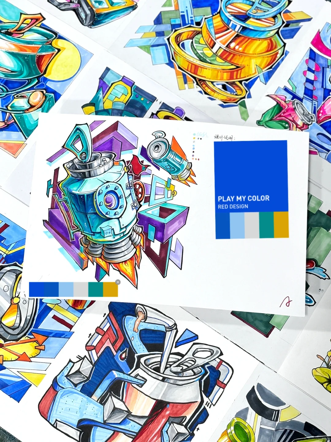 优秀学员作业分享3！小小易拉罐有无限可能～