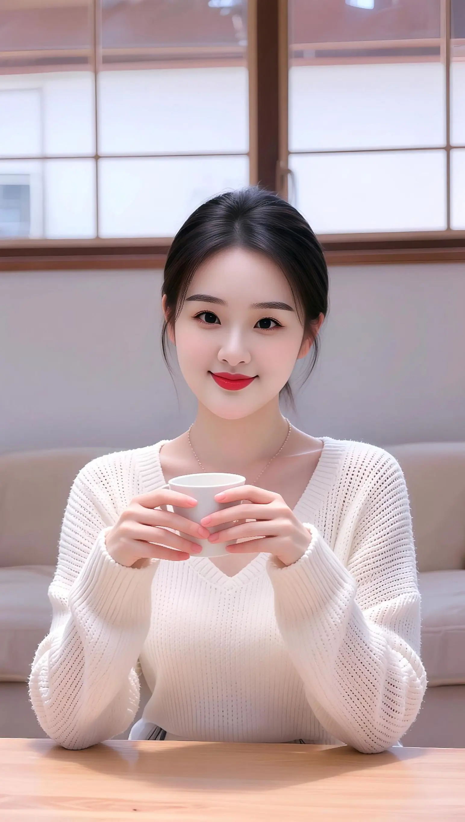 AI温婉茶艺写真 ai创作