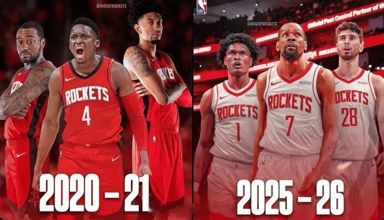 20-21🆚25-26休斯顿火箭NBA吐槽大会 ​​​