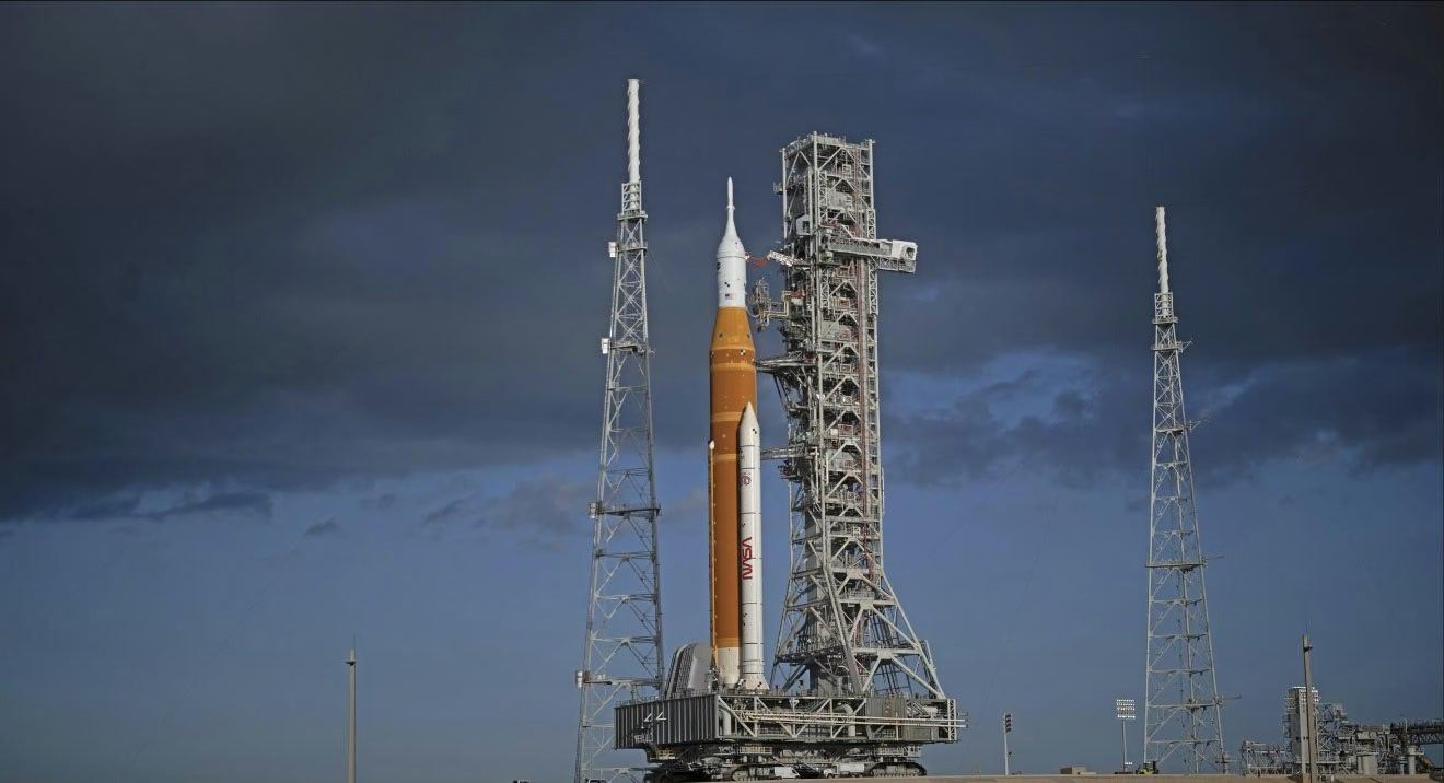 天气预报依然是80%的发射允许！预祝顺利！【航天 美国🇺🇸的阿尔忒弥斯II号