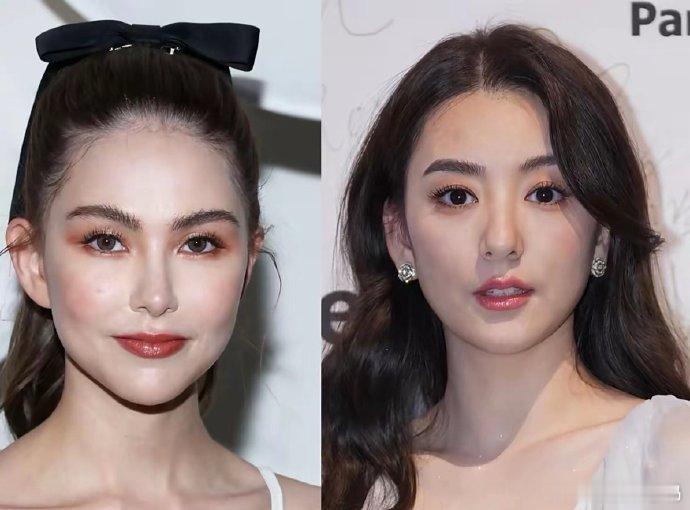 昆凌混血貌美高冷难攀，方媛五官柔和温婉甜糯，各具魅力，皆获天王爱眷，颜值气质各有