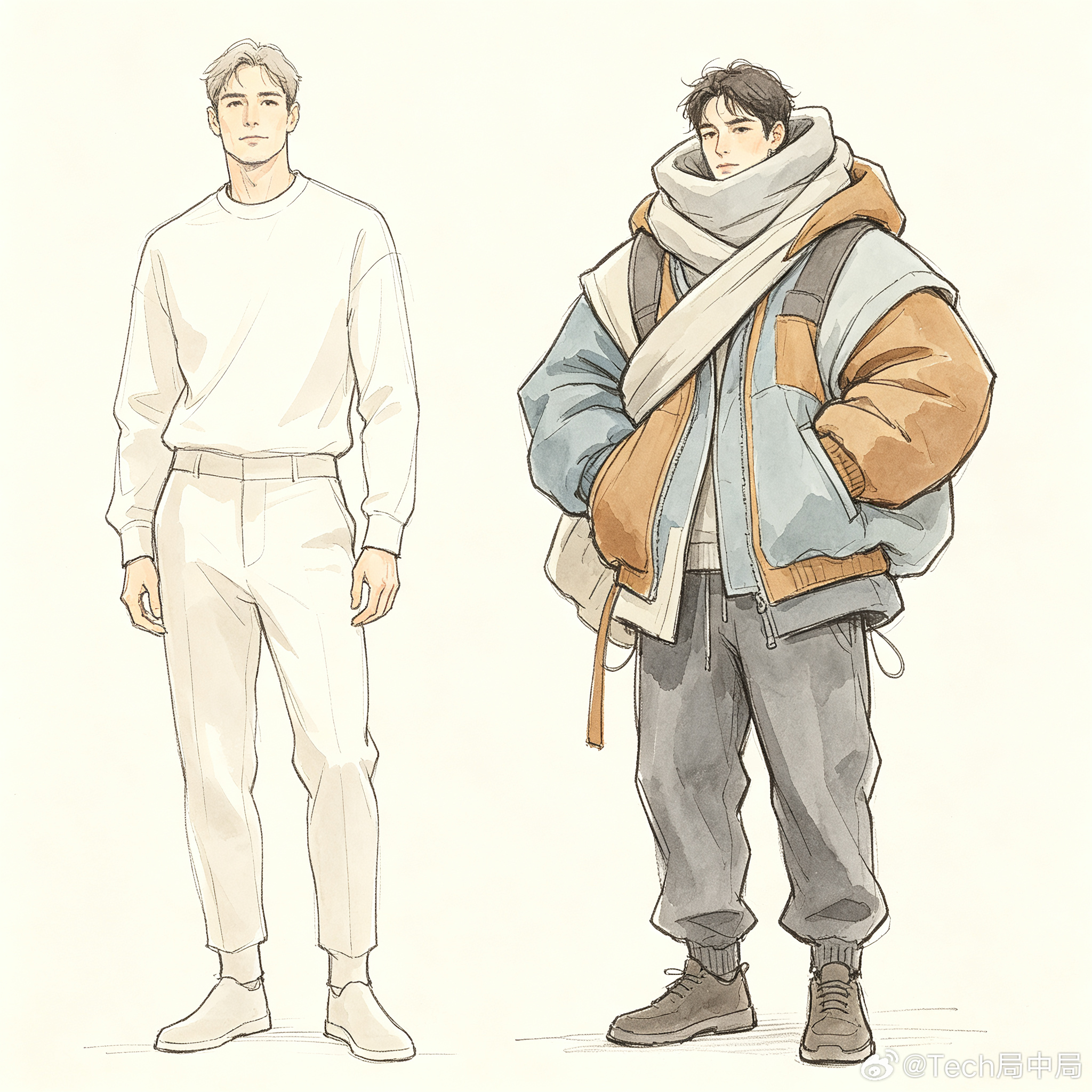 人穿衣服vs衣服穿人穿搭的核心从来不是堆砌昂贵单品。人穿衣服，是衣服服务自身气质